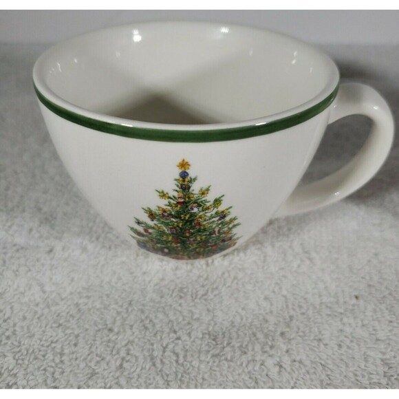 Christopher Radko Traditions Holiday Celebrations Starad Two Tea Cups Colombia - Picture 4 of 9